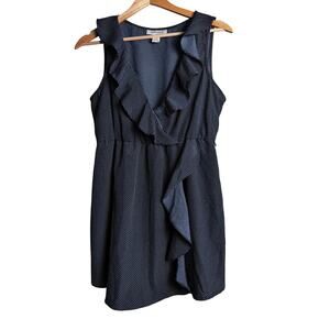 Motherhood Maternity Medium Ruffle Sleeveless Top